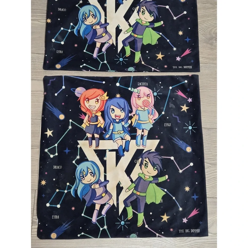 The Krew Its-Funneh Protagonists Decorative Throw‎ Pillow Covers 17